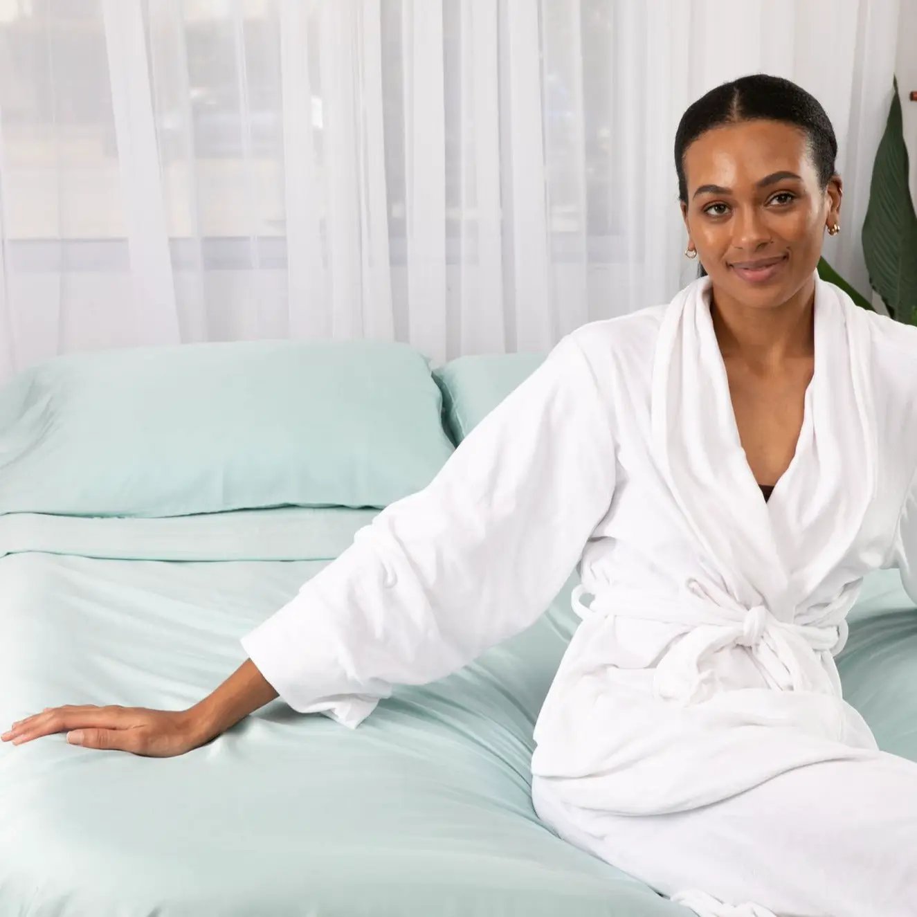 Bamboo Viscose Sheets Set (Set of 4) from PriceLows™