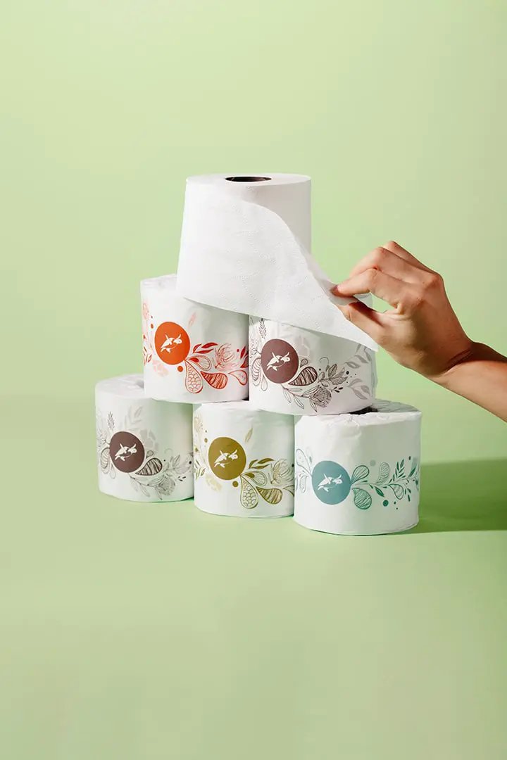 Caretta - 100% Recycled 2-Ply Toilet Paper from PriceLows™