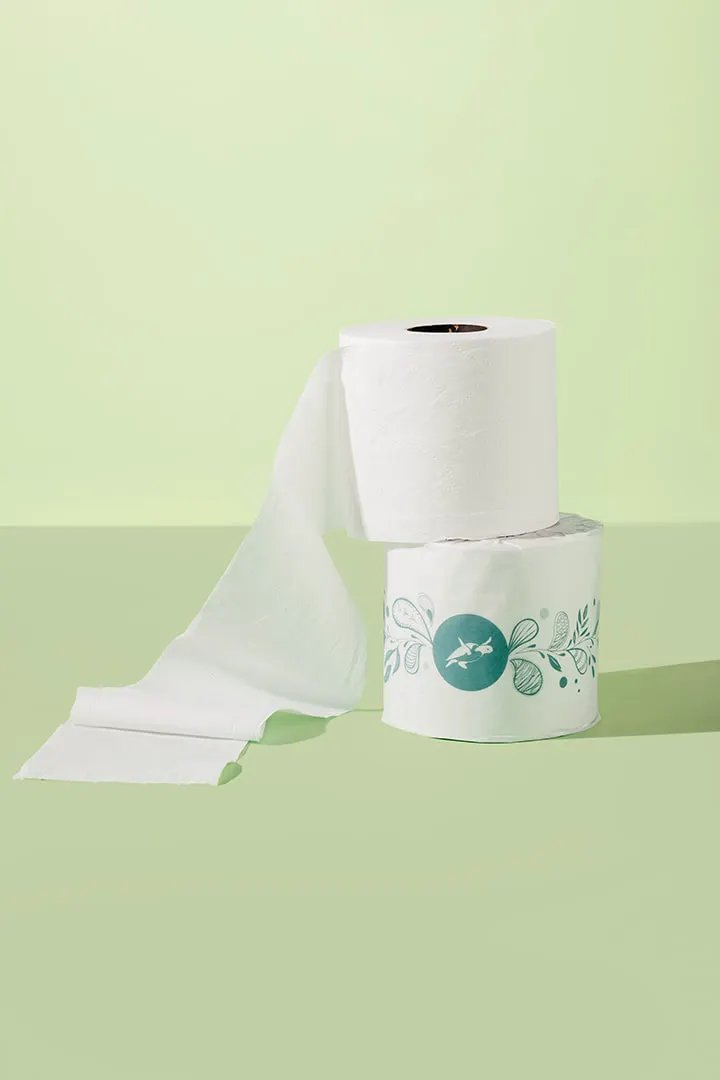 Caretta - 100% Recycled 2-Ply Toilet Paper from PriceLows™