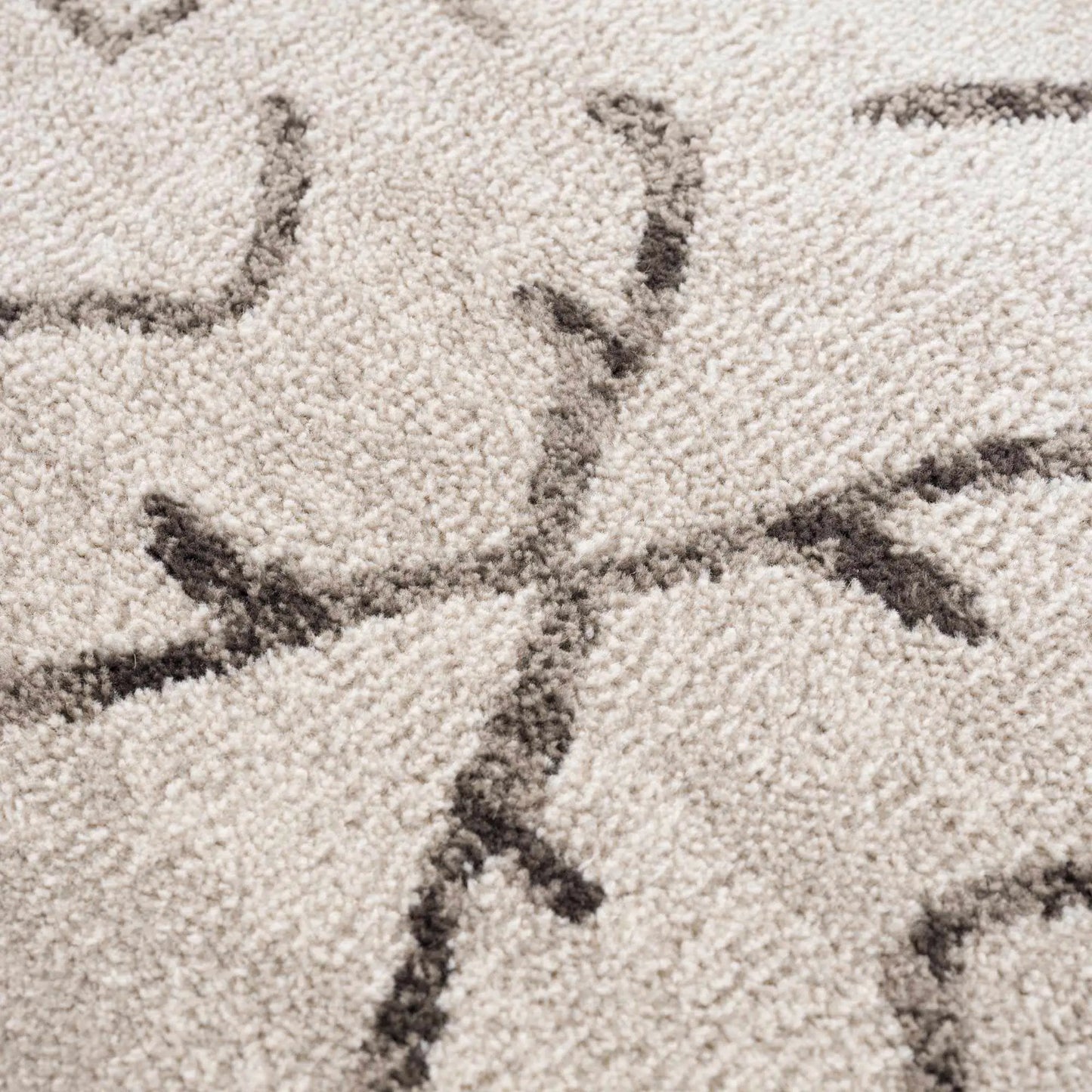 Azzan Cream & Charcoal Area Rug from PriceLows™