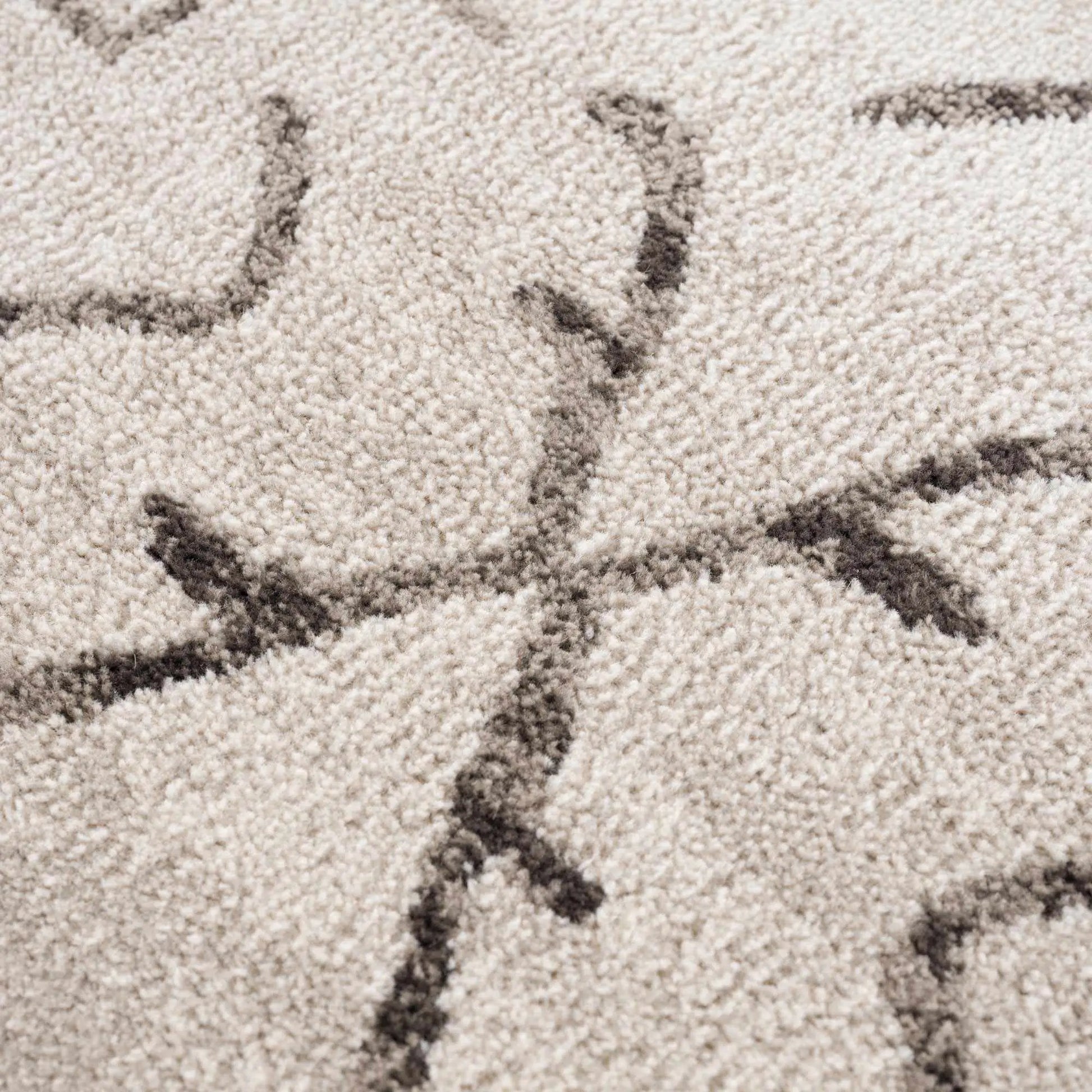 Azzan Cream & Charcoal Area Rug from PriceLows™