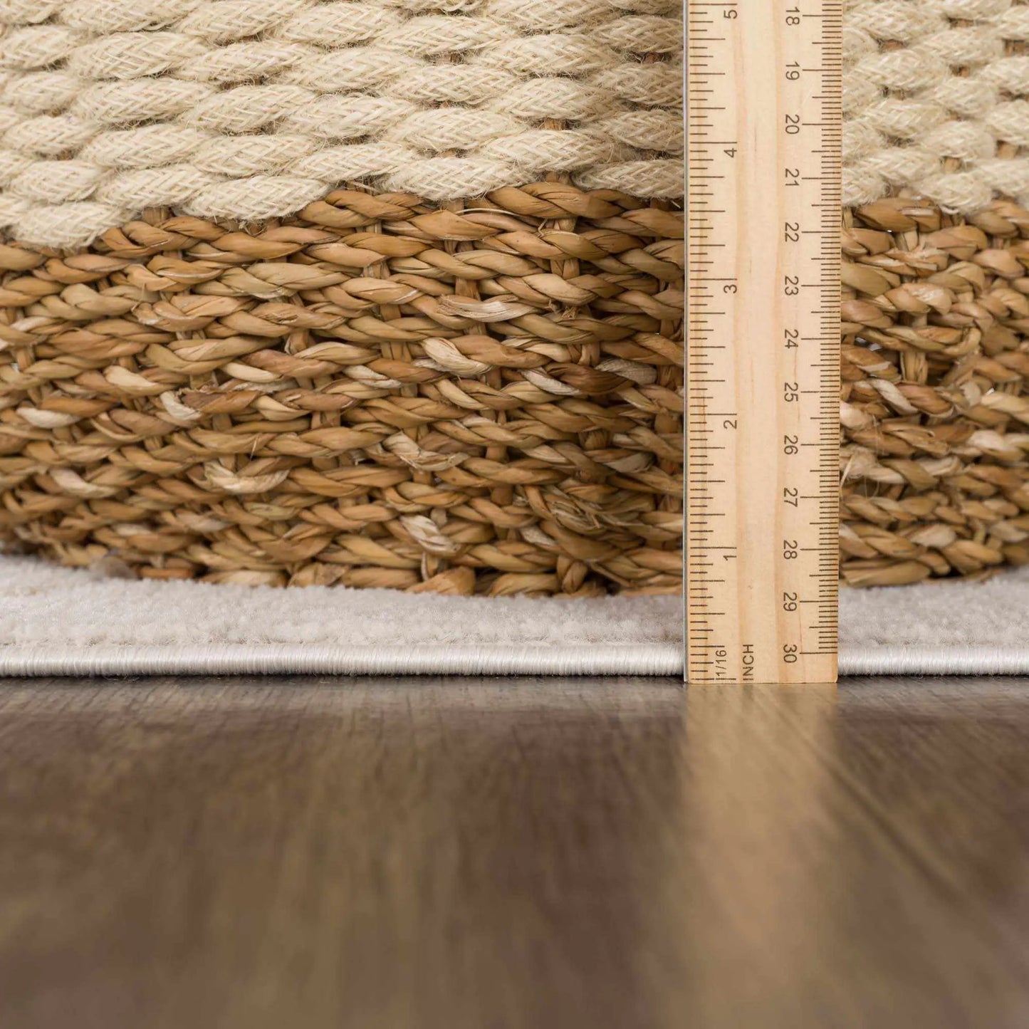 Azzan Cream & Gold Area Rug from PriceLows™