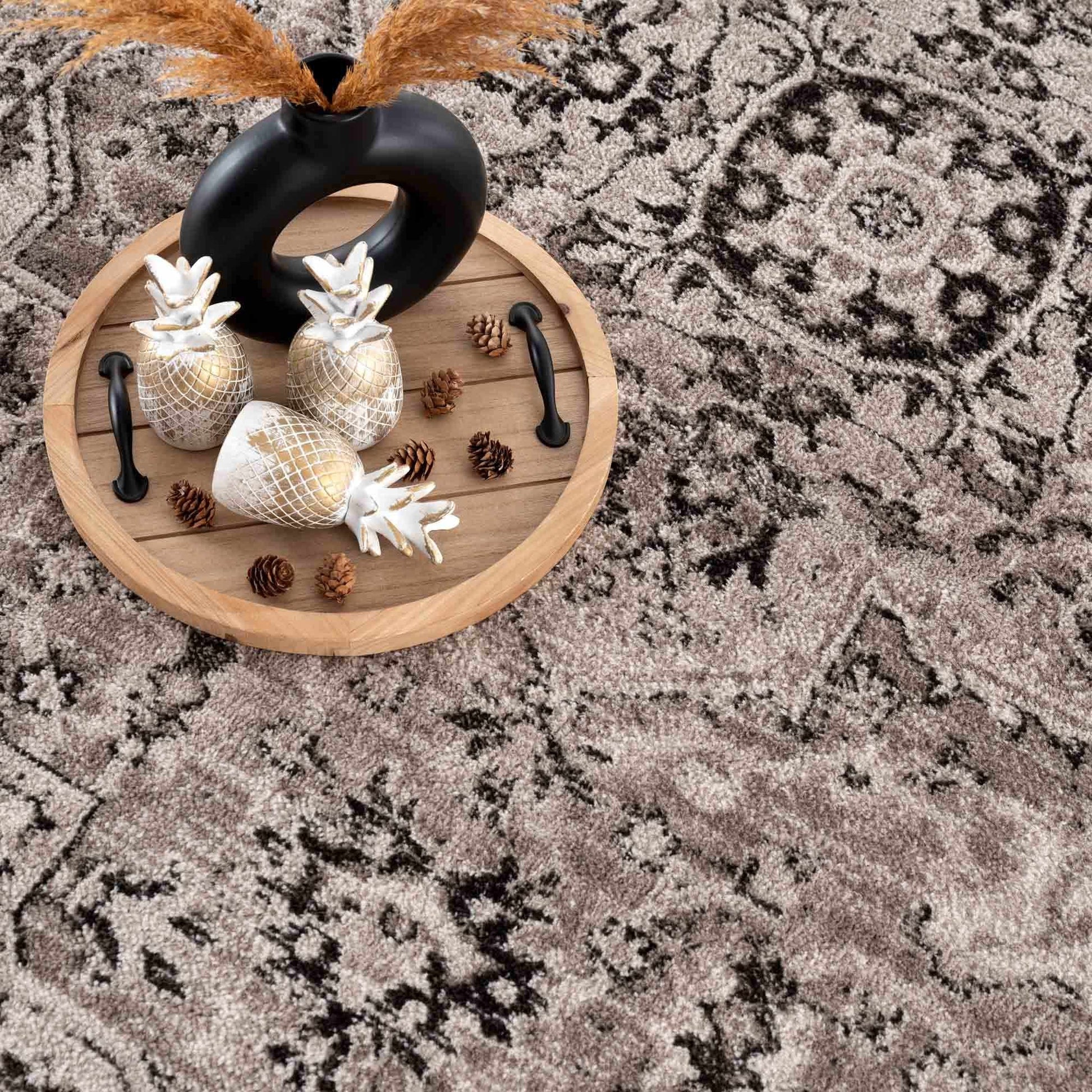 Albie Beige Area Rug from PriceLows™