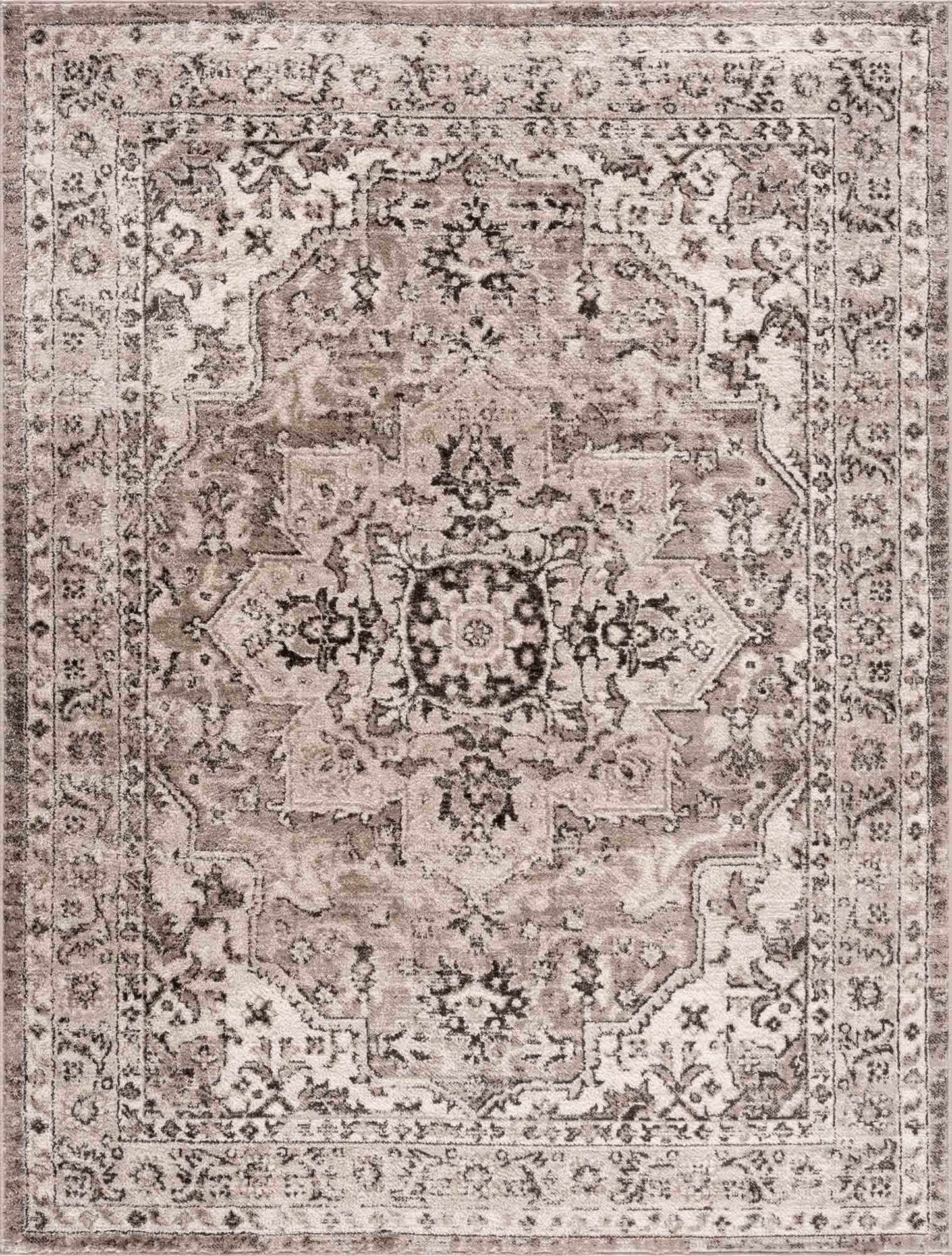Albie Beige Area Rug from PriceLows™