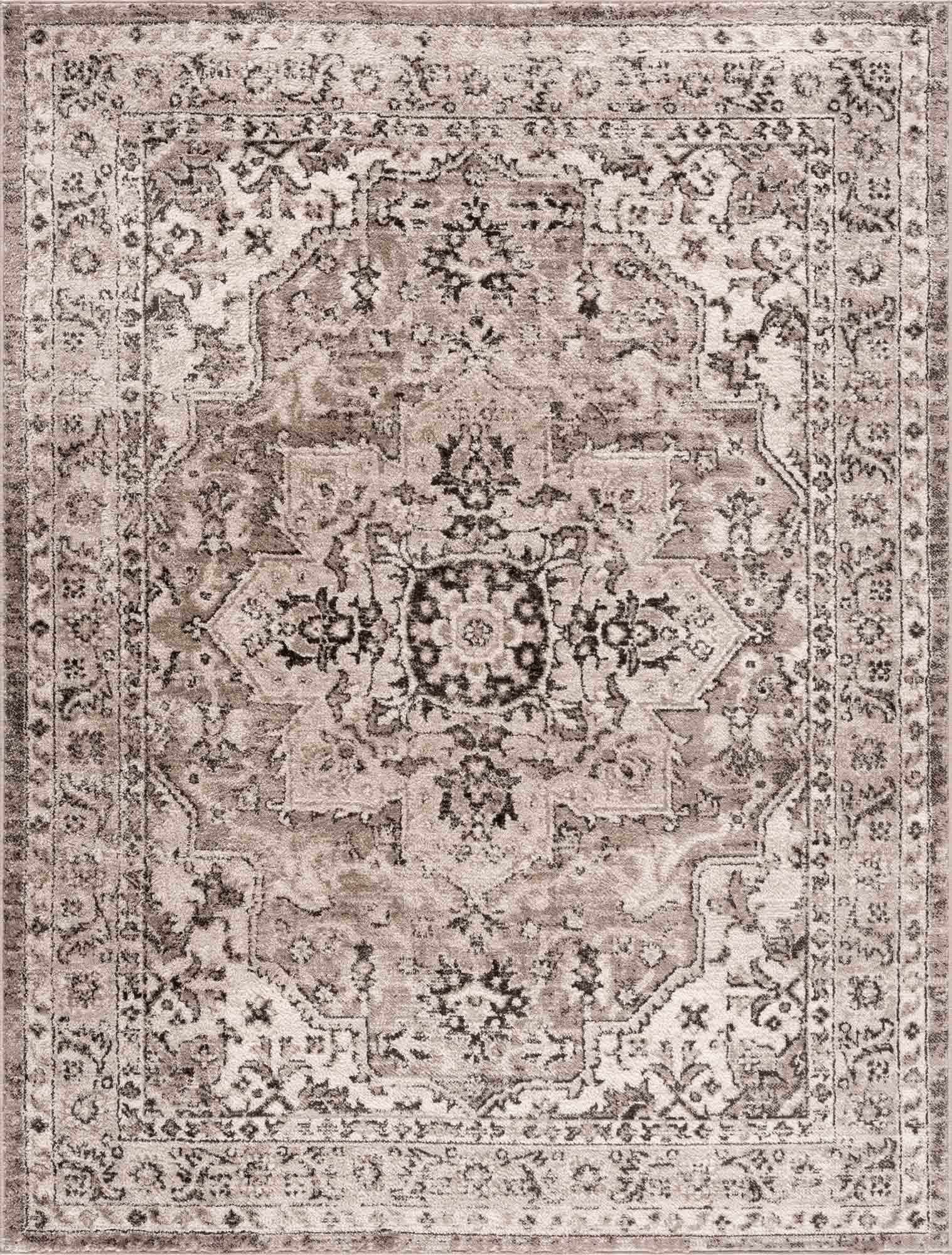Albie Beige Area Rug from PriceLows™