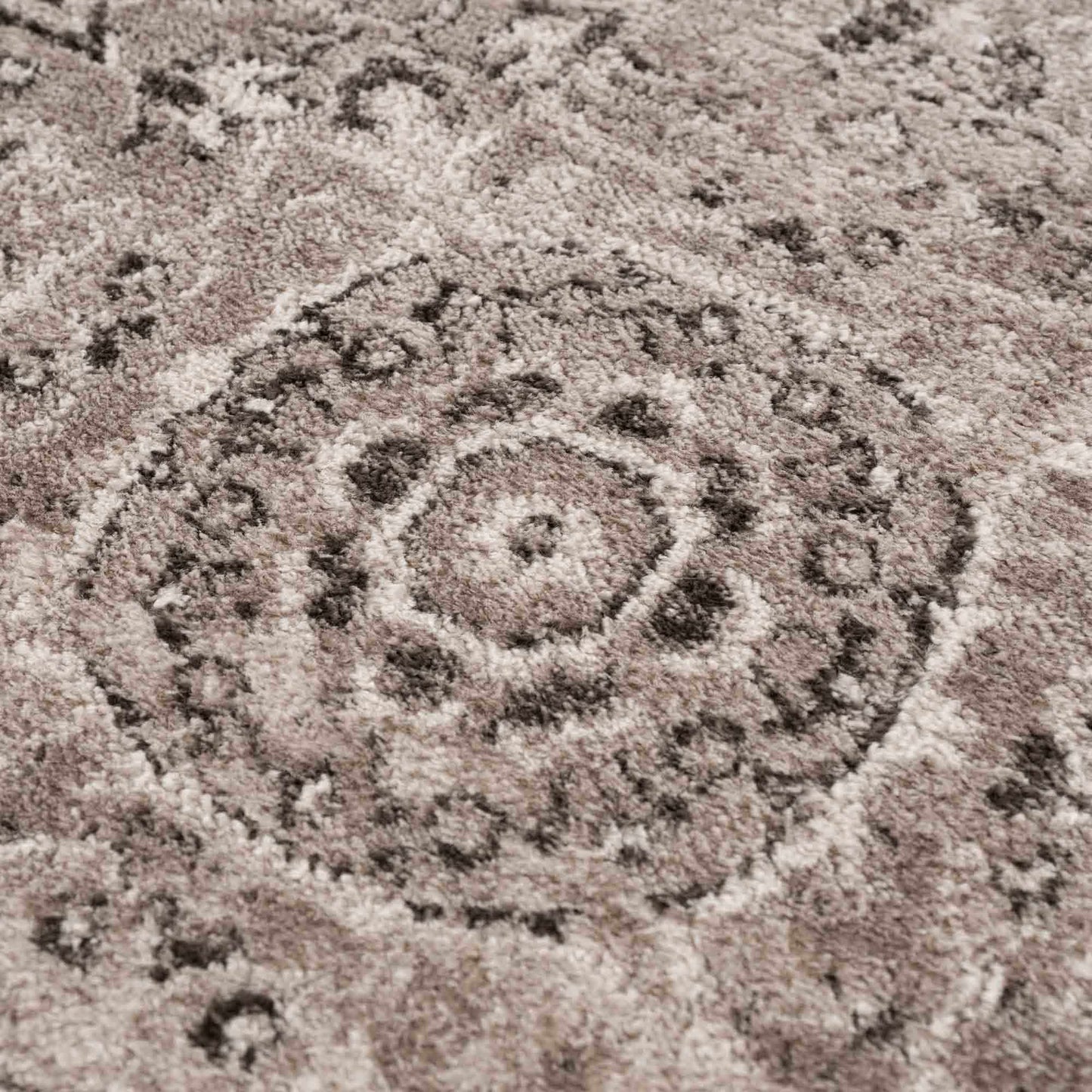 Albie Charcoal & Beige Area Rug from PriceLows™