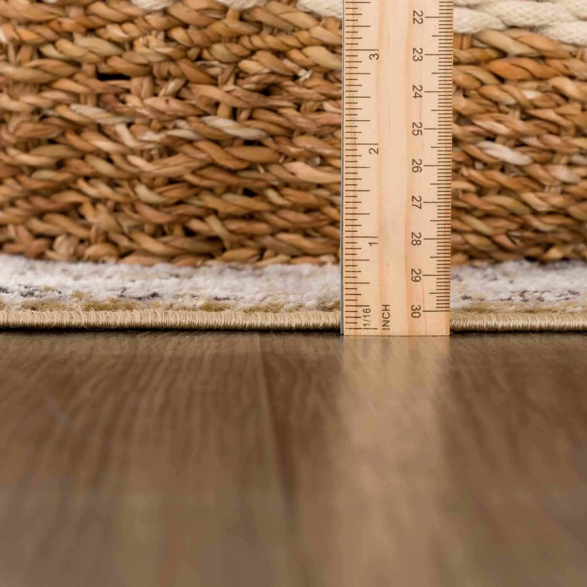 Anana Gold & Beige Area Rug from PriceLows™