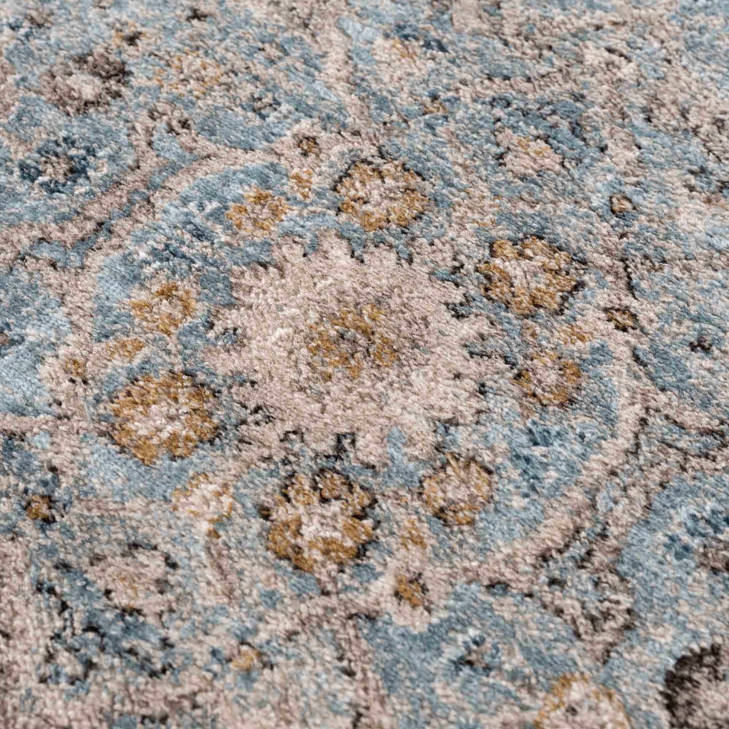 Anana Silver Blue & Beige Area Rug from PriceLows™