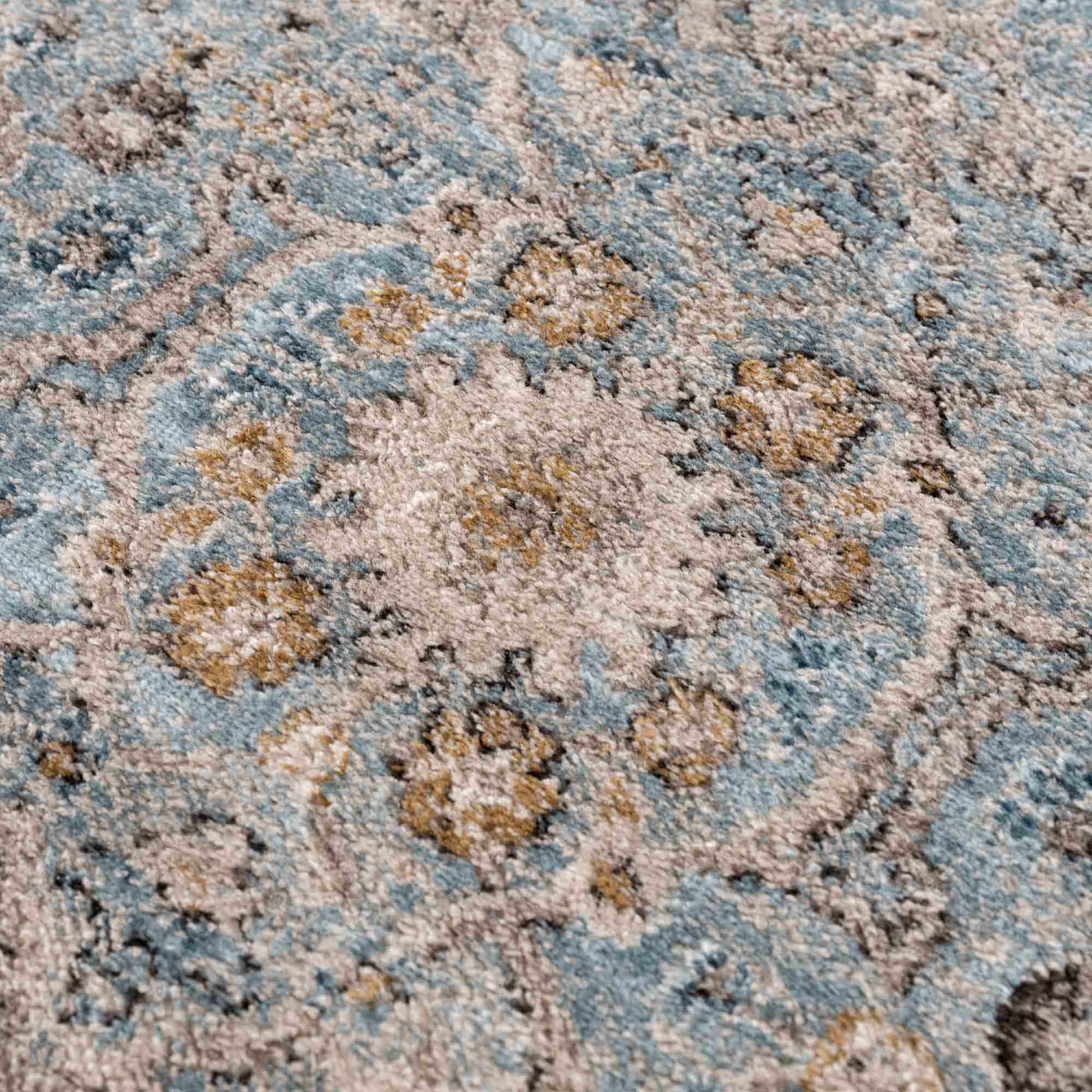 Anana Silver Blue & Beige Area Rug from PriceLows™