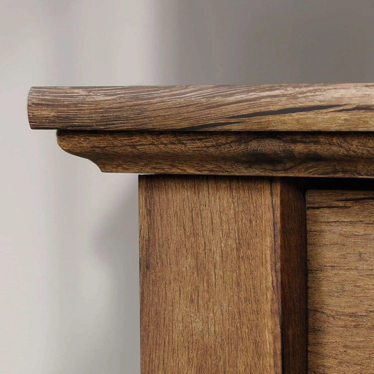 Palladia Executive Desk 65 Inch Vintage Oak Surface from PriceLows™