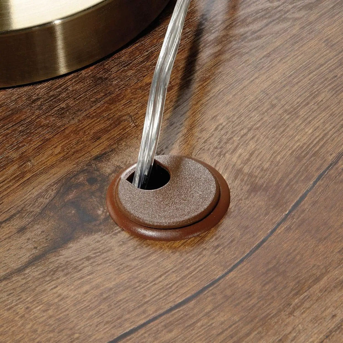 Palladia Executive Desk 65 Inch Vintage Oak Surface from PriceLows™