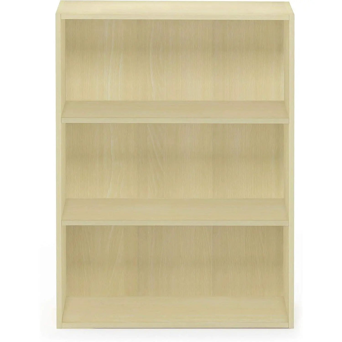 Pasir 3-Tier Open Shelf Bookcase Maple 22.7W X 9.7D X 31.5H from PriceLows™