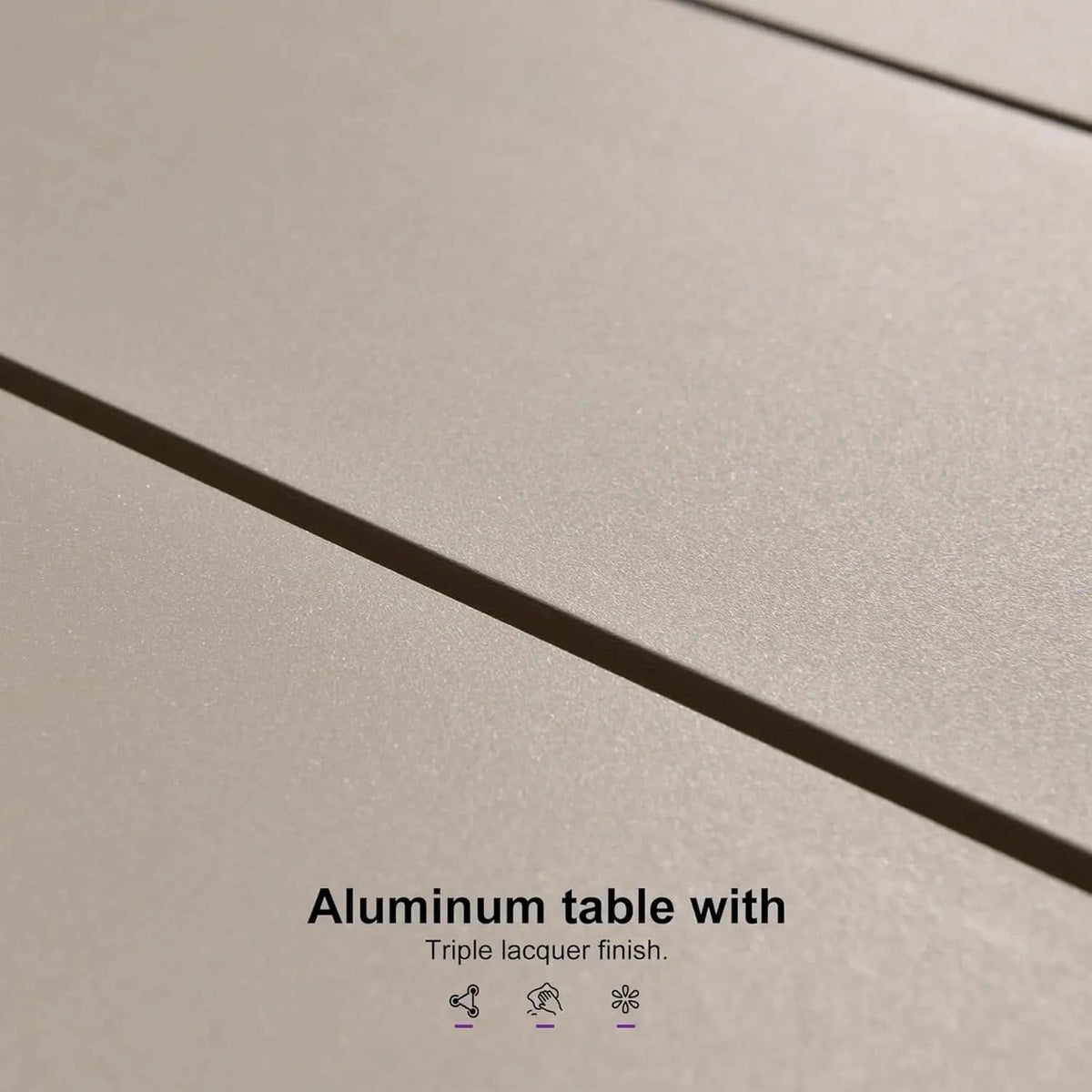 Patio Dining Set For 10 All-Weather Wicker Aluminum Table from PriceLows™