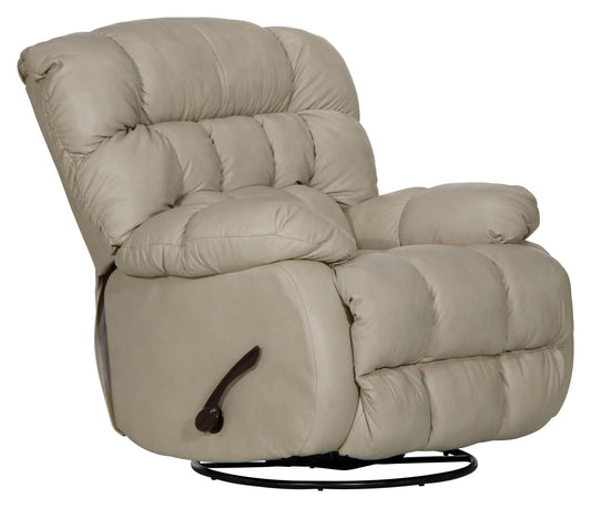 Pendleton Chaise Swivel Glider Recliner Swivel Glider Chair | 2 Pieces | Leather | Living Room