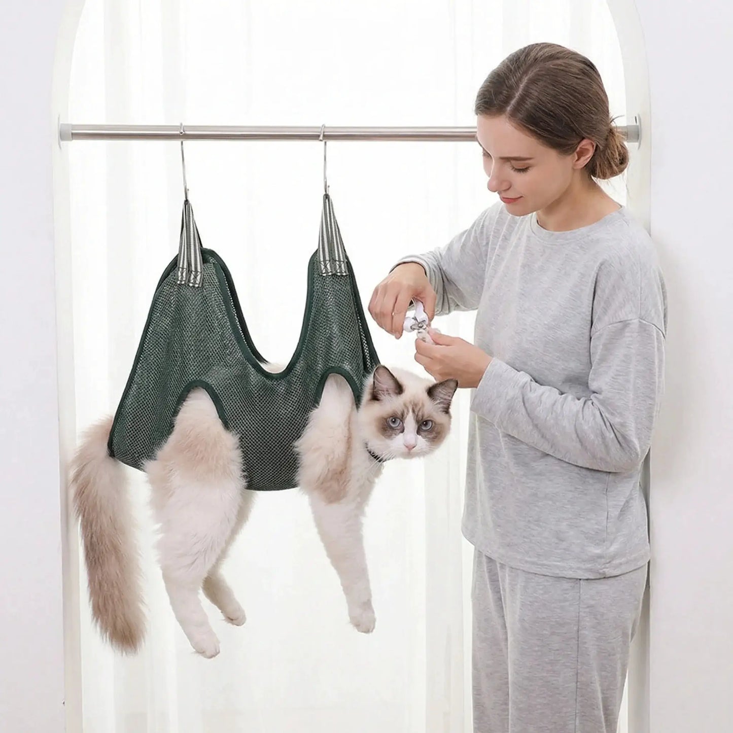 Pet Grooming Hammock | Anti Scratch Sling | PriceLows™