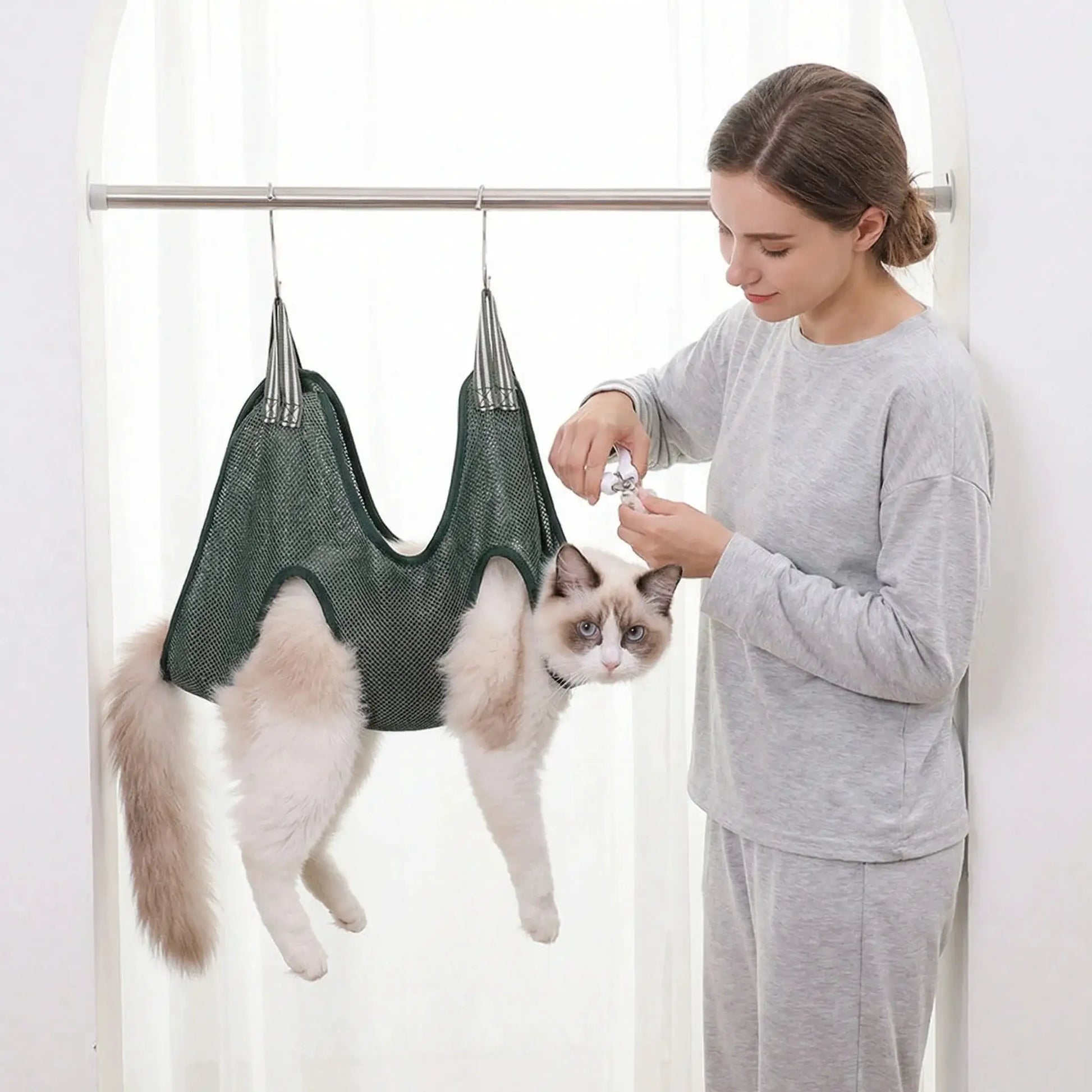 Pet Grooming Hammock | Anti Scratch Sling | PriceLows™