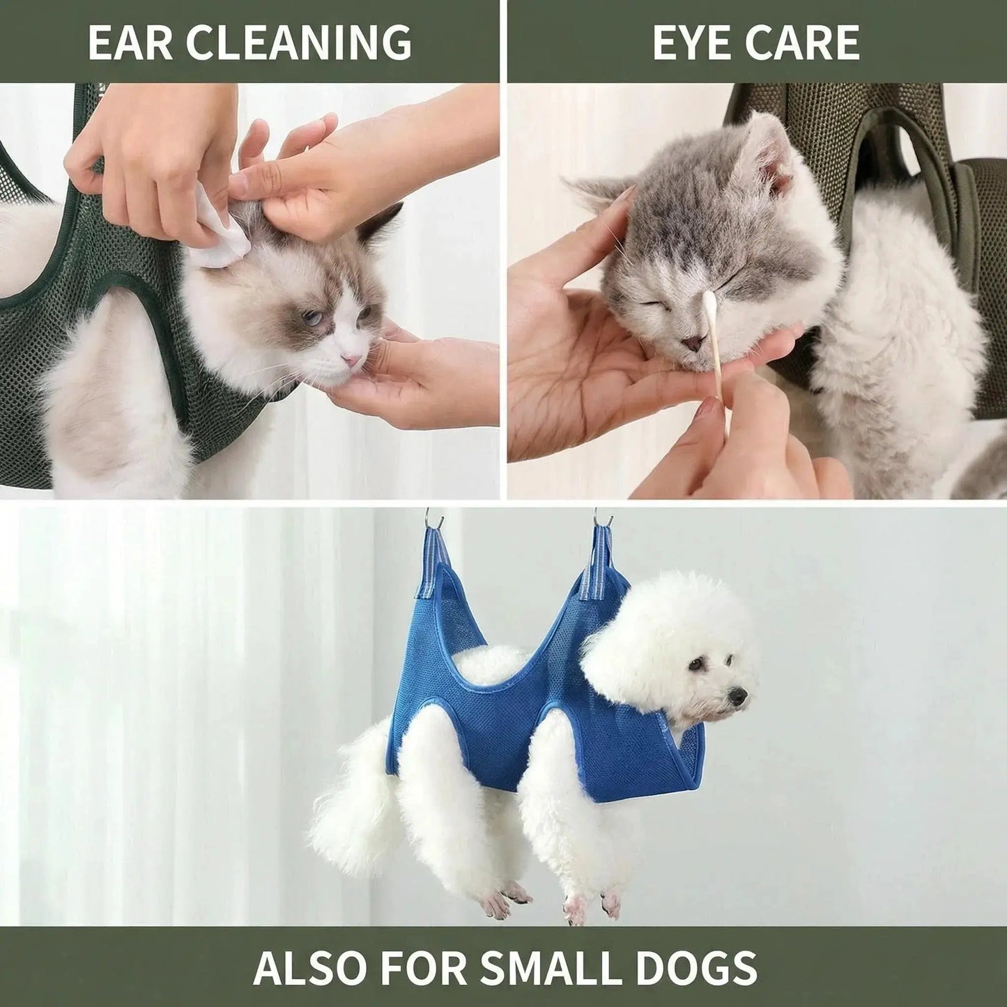 Pet Grooming Hammock | Anti Scratch Sling | PriceLows™