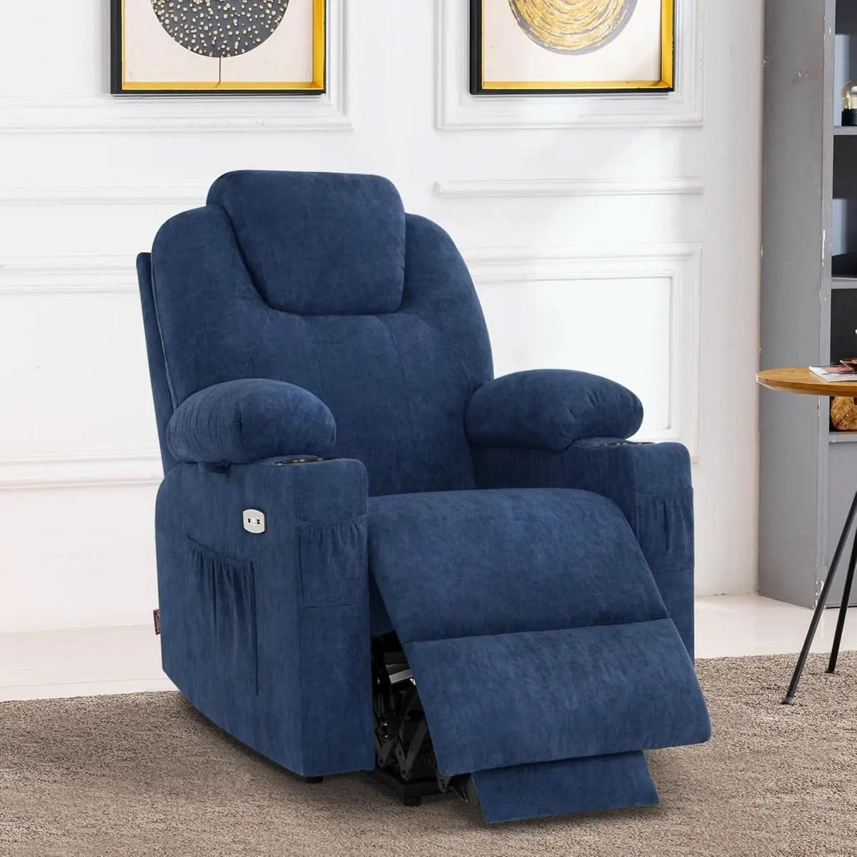 Petite Power Lift Recliner With Massage And Heat USB Ports from PriceLows™