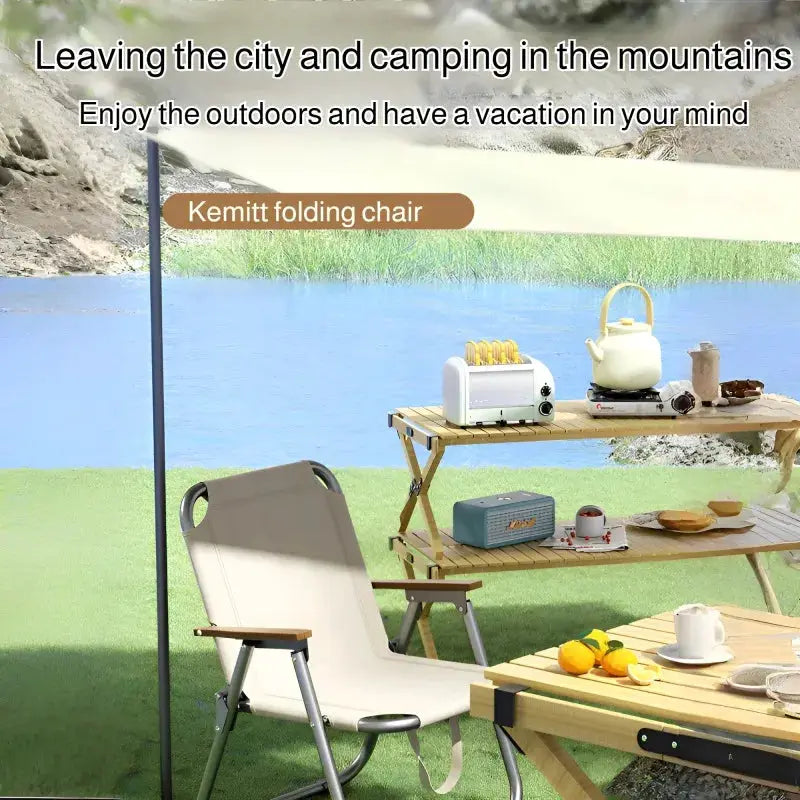 Picnic Beach Folding Chair, Ultra-Lightweight Portable Camping Fishing Seat, Outdoor Compact Durable Chair,Comfortable Practical from PriceLows™