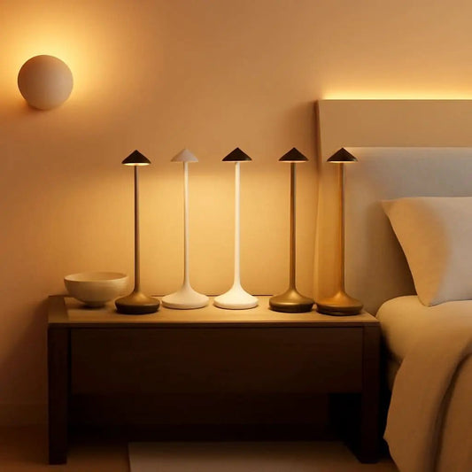 Pina Pro Cordless LED Table Lamp Dark Grey Indoor Outdoor from PriceLows™