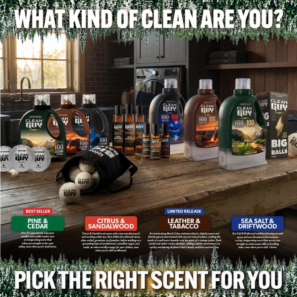 Heavy Duty Premium Laundry Detergent (100 Loads) - PINE & CEDAR from PriceLows™