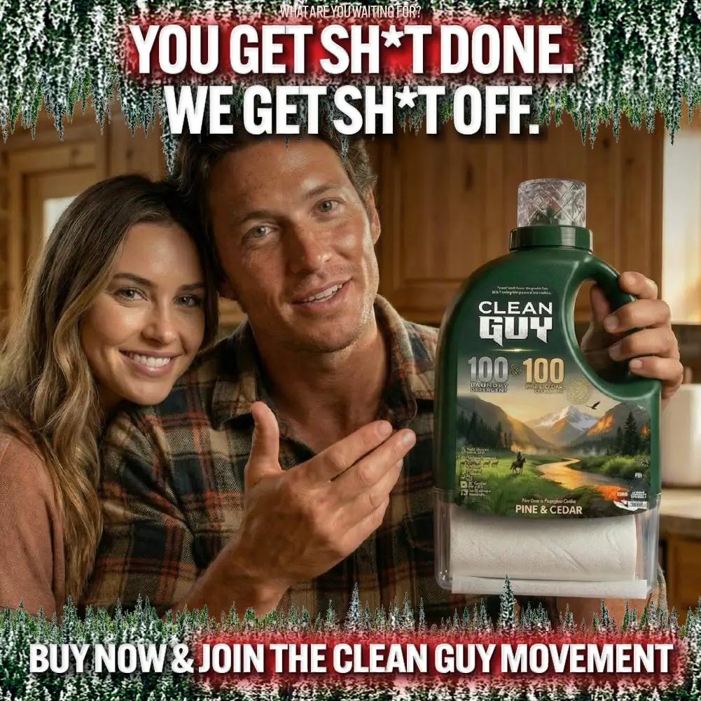 Heavy Duty Premium Laundry Detergent + Built-In Dryer Sheets (100 Loads) - PINE & CEDAR from PriceLows™