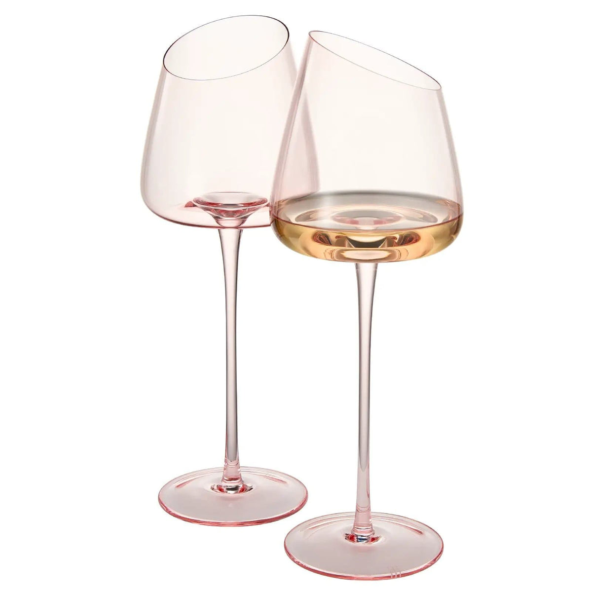 Colosseum Stemmed Wine Glassware | 18 oz | Set of 2 | Entertaining