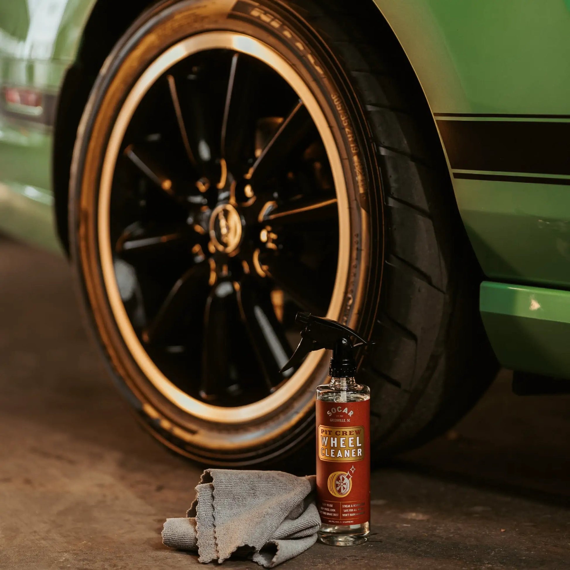 Pit Crew Wheel Cleaner with PrecisionClean Technology™ from PriceLows™