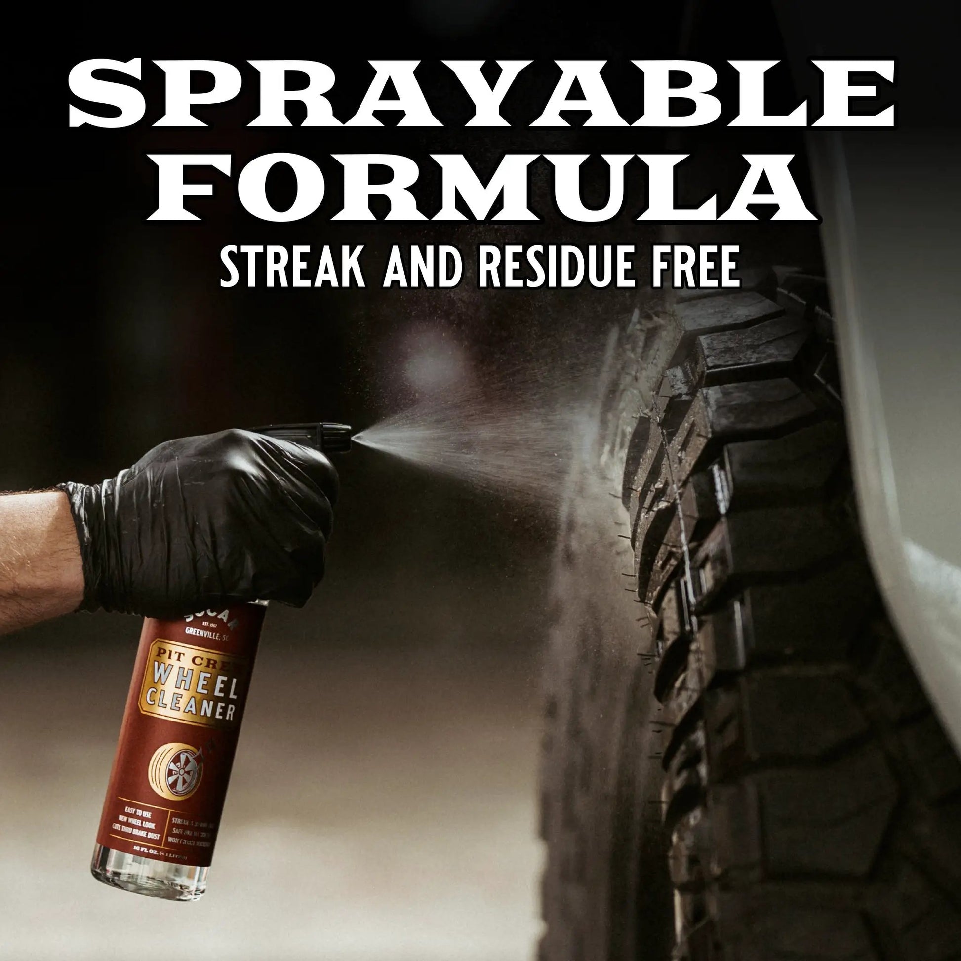 Pit Crew Wheel Cleaner with PrecisionClean Technology™ from PriceLows™