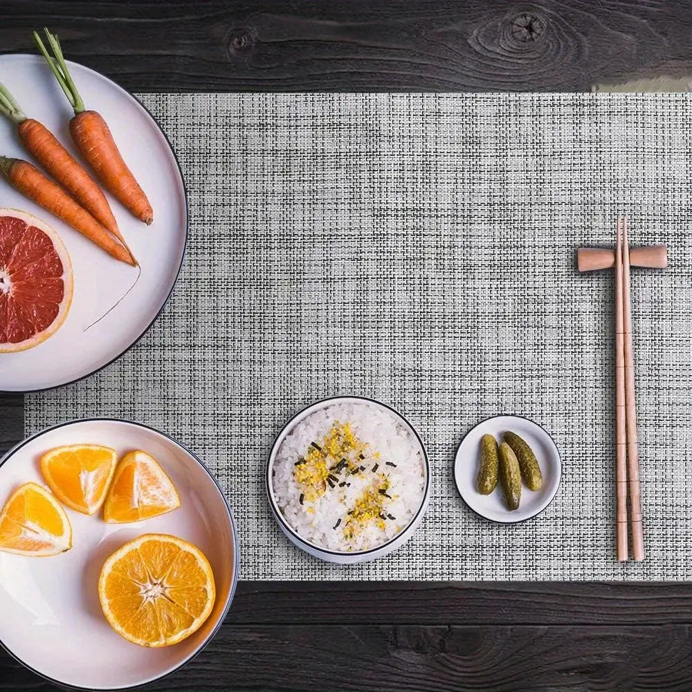 Placemats | Heat Resistant Non Slip 4 Pack | PriceLows™