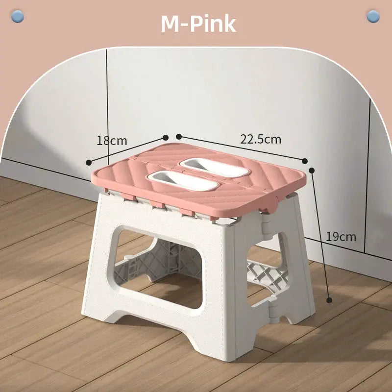 Plastic Folding Chair | Thickened | Portable Outdoor Chair | 27x23x25.5 cm from PriceLows™