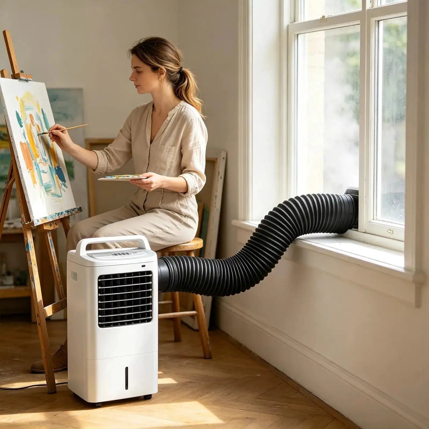 Portable AC Duct | 4 Inch Diameter | PriceLows