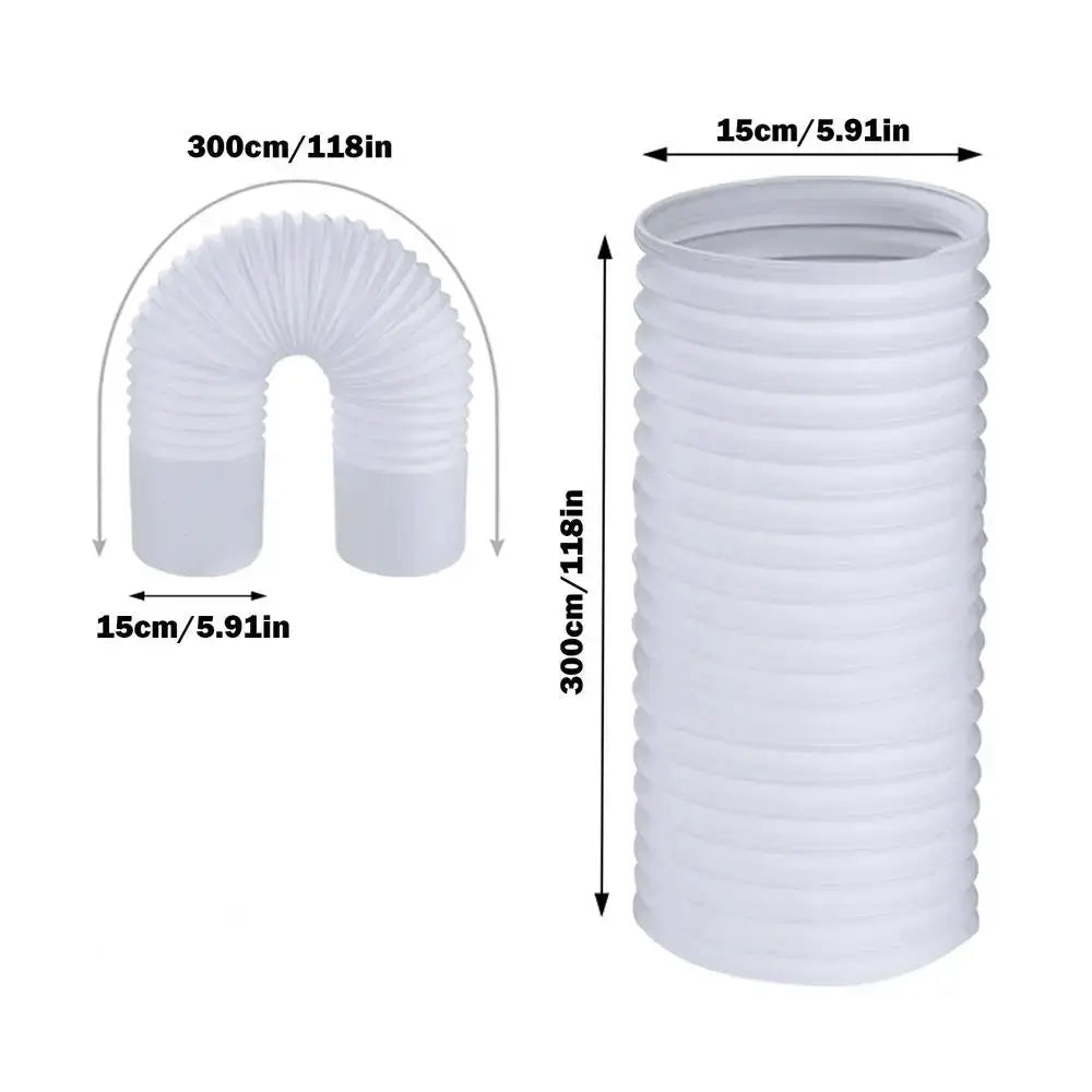 Portable AC Hose 150/130mm Max 300mm | PriceLows