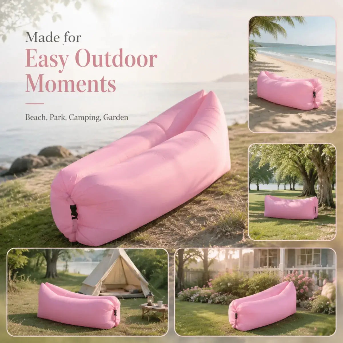 Portable Air Sofa | 2-Seater Outdoor | PriceLows™