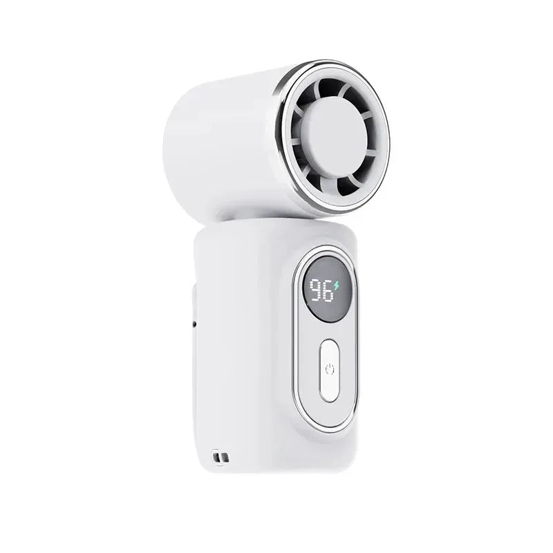 2026 new style mini portable high-speed handheld fan with stepless speed regulation, 100 levels, powerful outdoor small fan from PriceLows™
