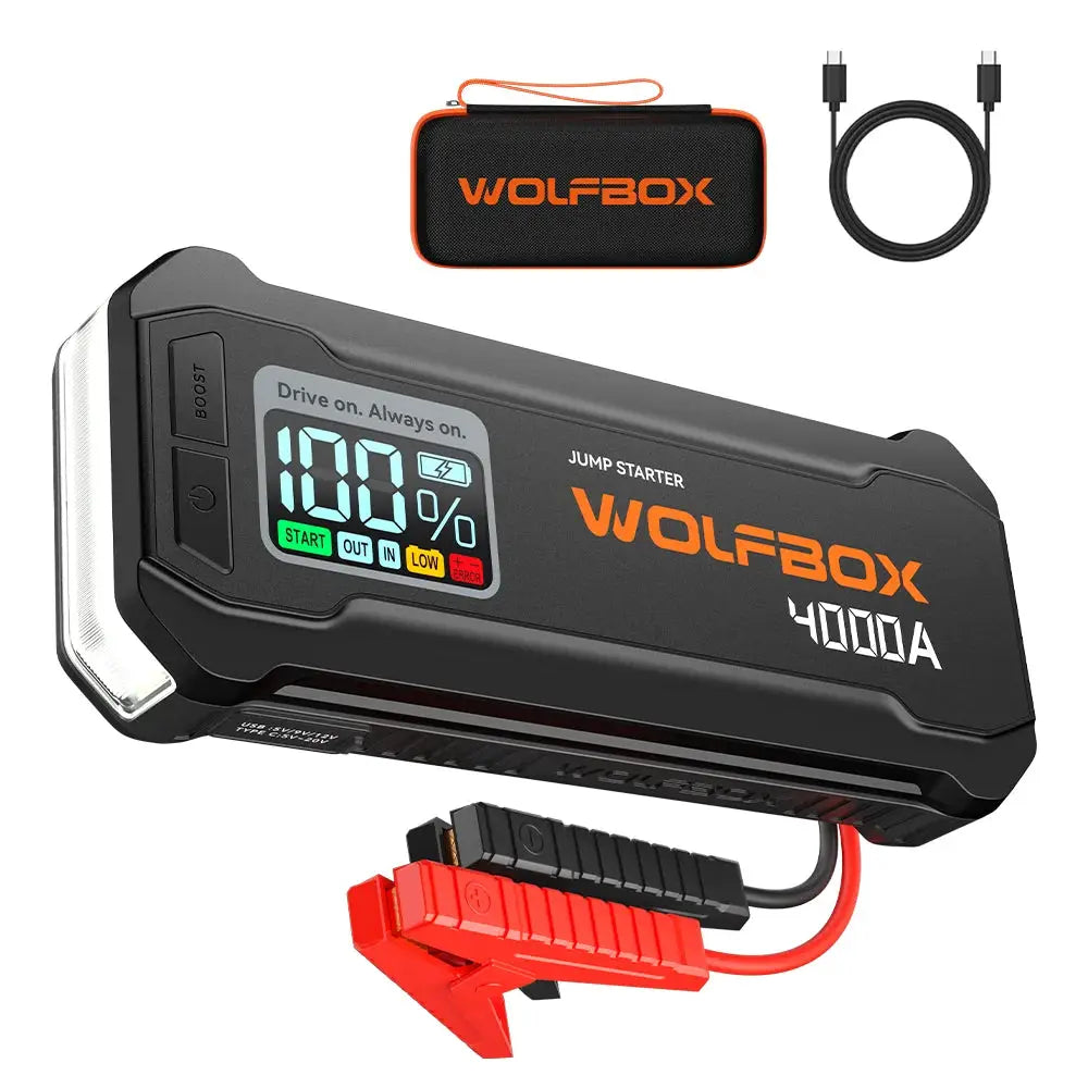 Portable Jump Starter | 4000A Peak | PriceLows™