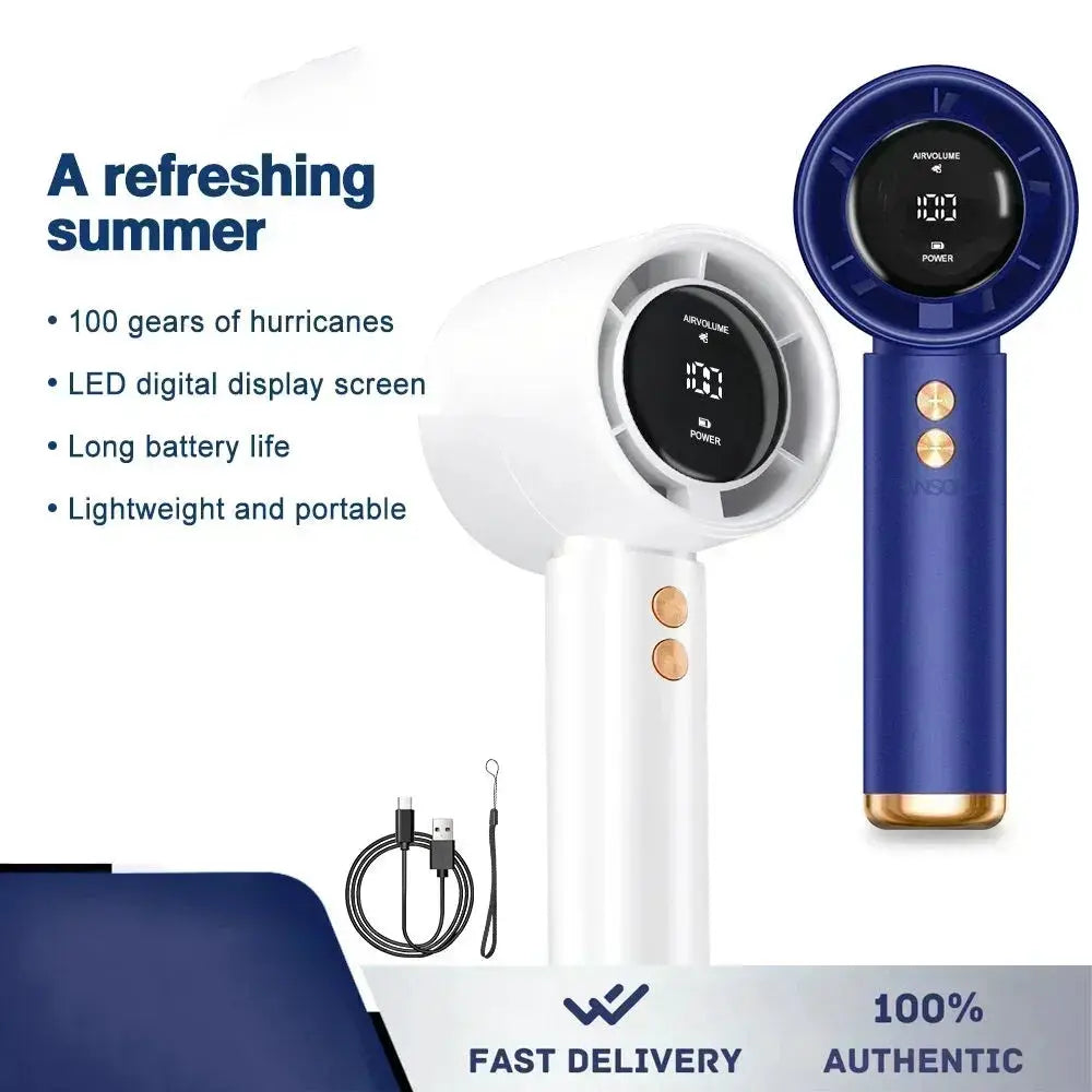 Portable Turbo Fan | Wireless Rechargeable | PriceLows™