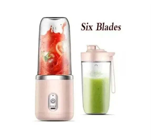 Portable USB Personal Mini Juicer Cup Handheld Travel Blender Single Double Cups for Water Bottles from PriceLows™