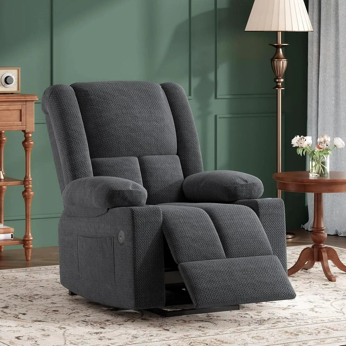 Power Lift Recliner Chair With Massage And Heat USB Ports from PriceLows™