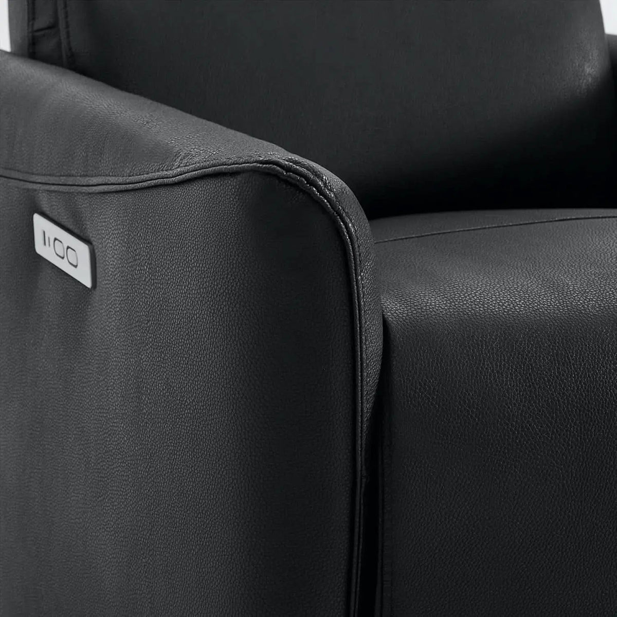 Power Recliner Chair USB Charging Lumbar Support Black from PriceLows™