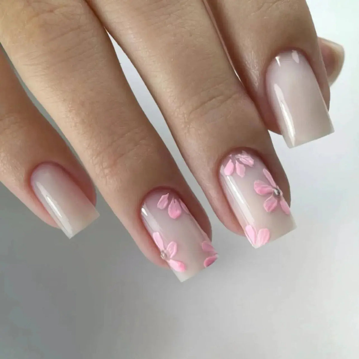 Press On Nails | Reusable Short Almond | PriceLows™
