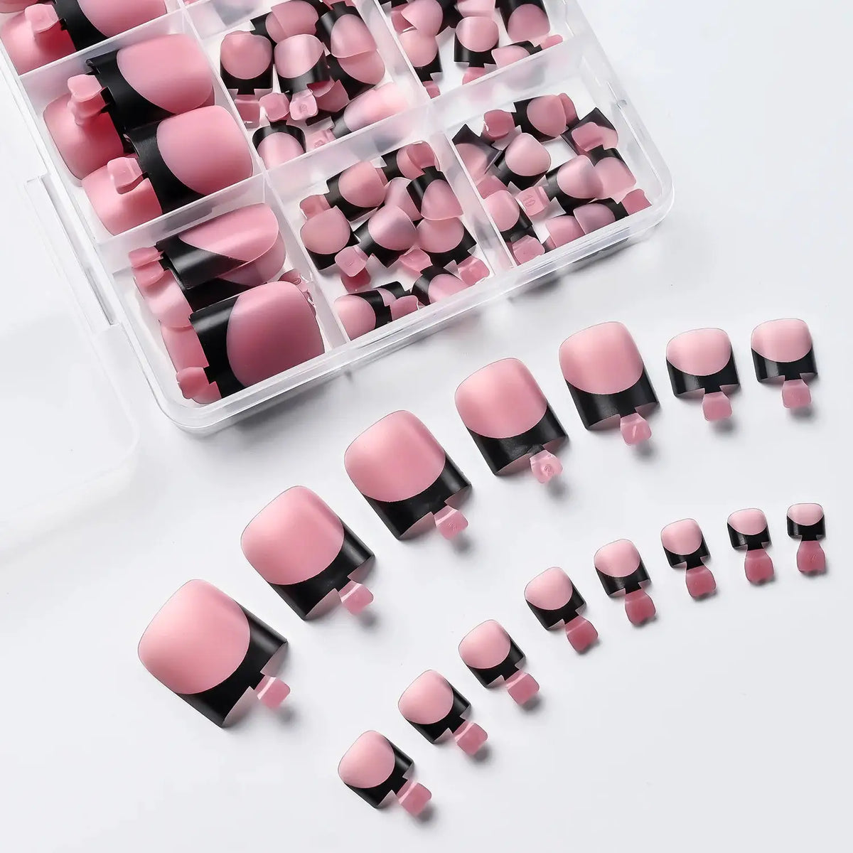 Press On Toenails | Short Square 150 Pcs | PriceLows™