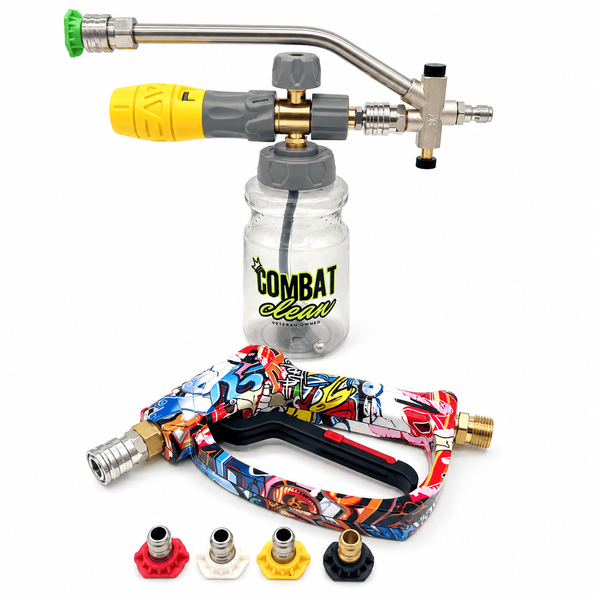 Foam Cannon / Gangster Grip Set