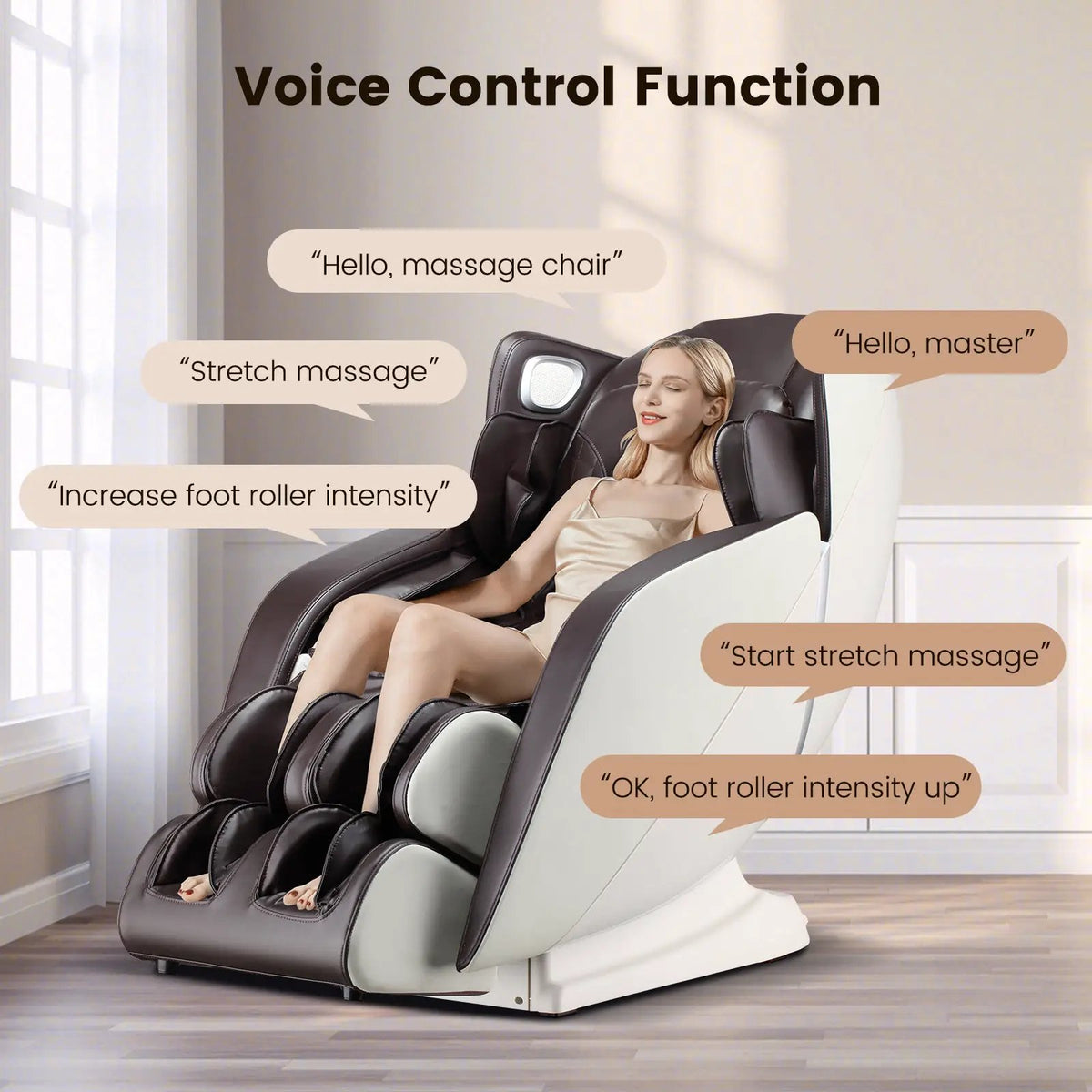 Full Body Massage Chair | 49in SL Track | Heat Therapy | Advanced Airbags