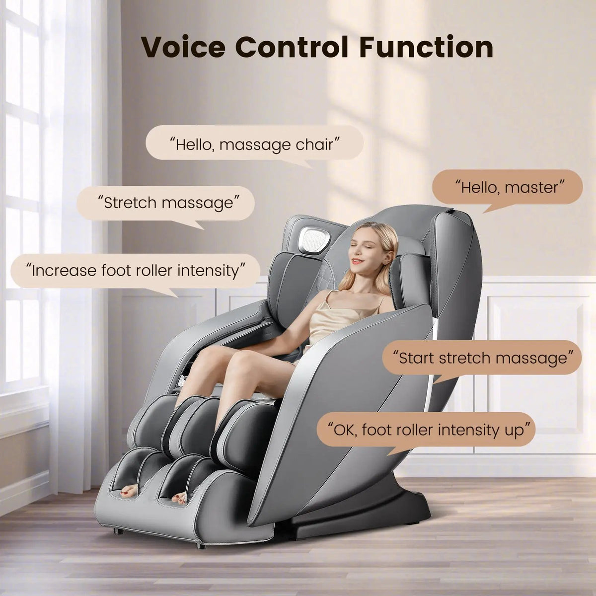 Full Body Massage Chair | 49in SL Track | Heat Therapy | Advanced Airbags