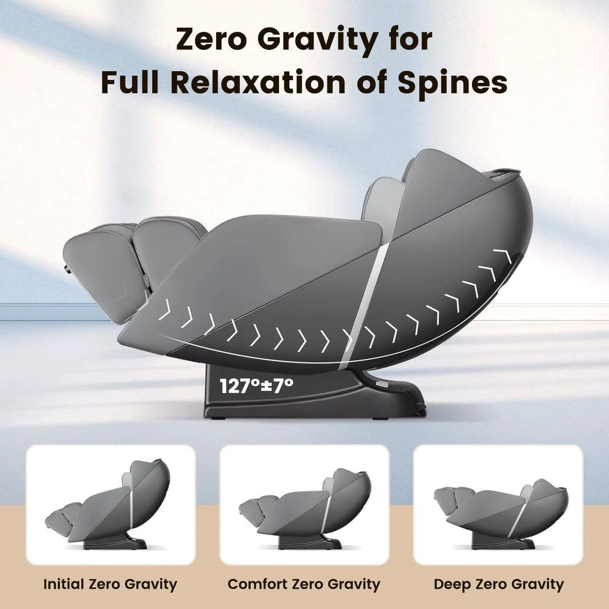 Full Body Massage Chair | 49in SL Track | Heat Therapy | Advanced Airbags