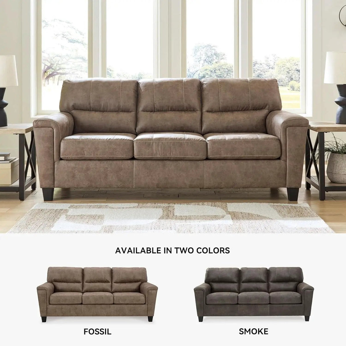 Queen Dark Brown UltraPremium Sleeper Sofa Collection from PriceLows™