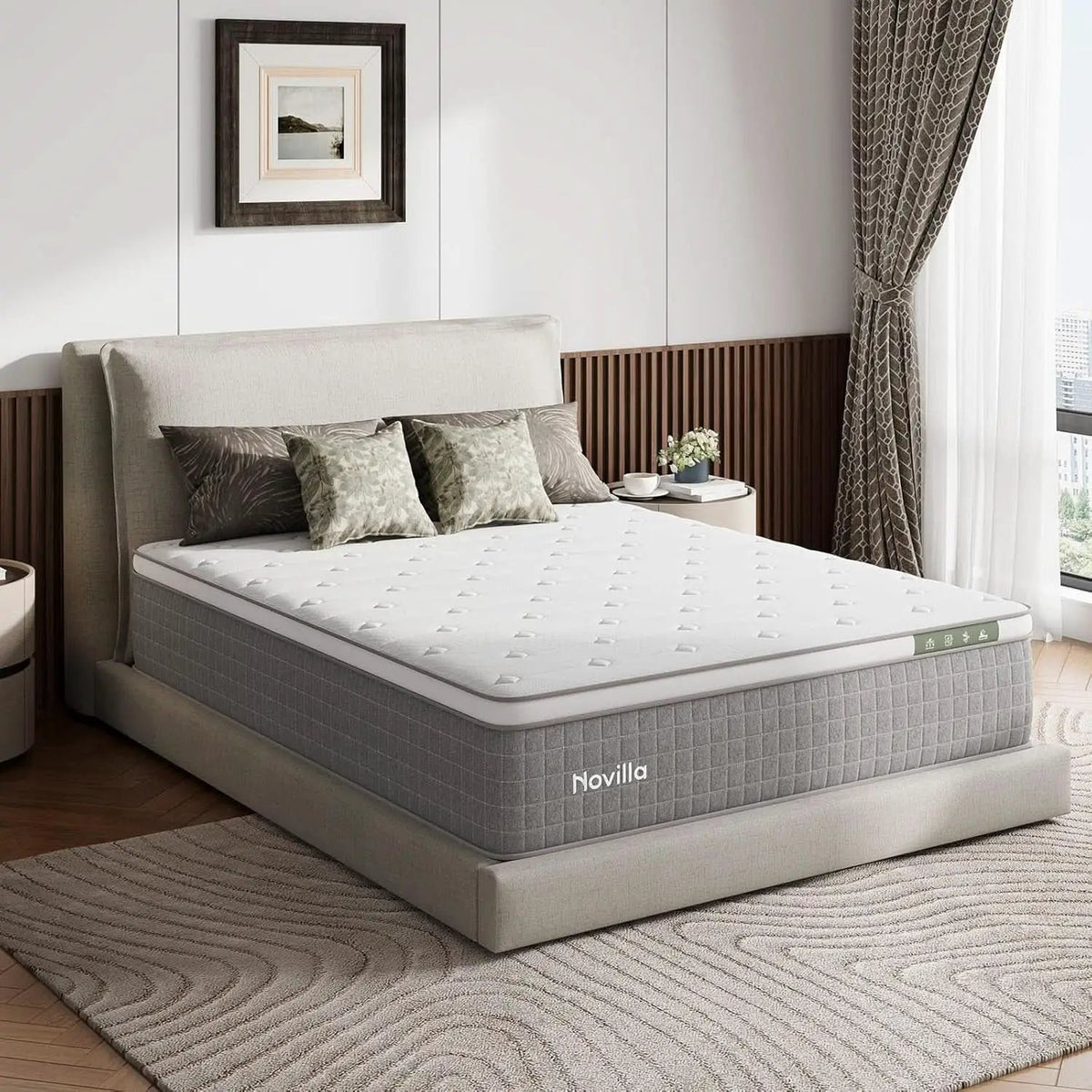 Queen Size Hybrid Mattress Gel Memory Foam Certipur US Certified from PriceLows™