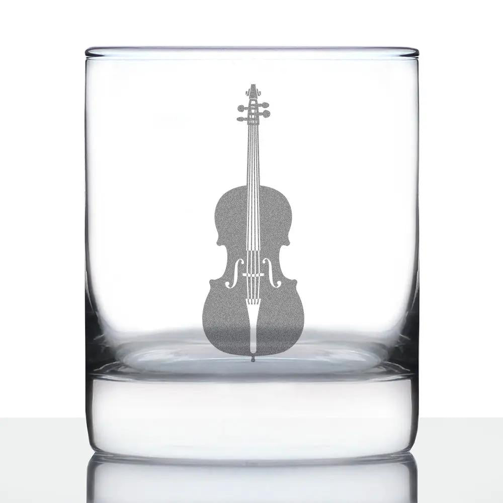 Rocks Glass | Permanently Etched Cello Design | 10 Oz