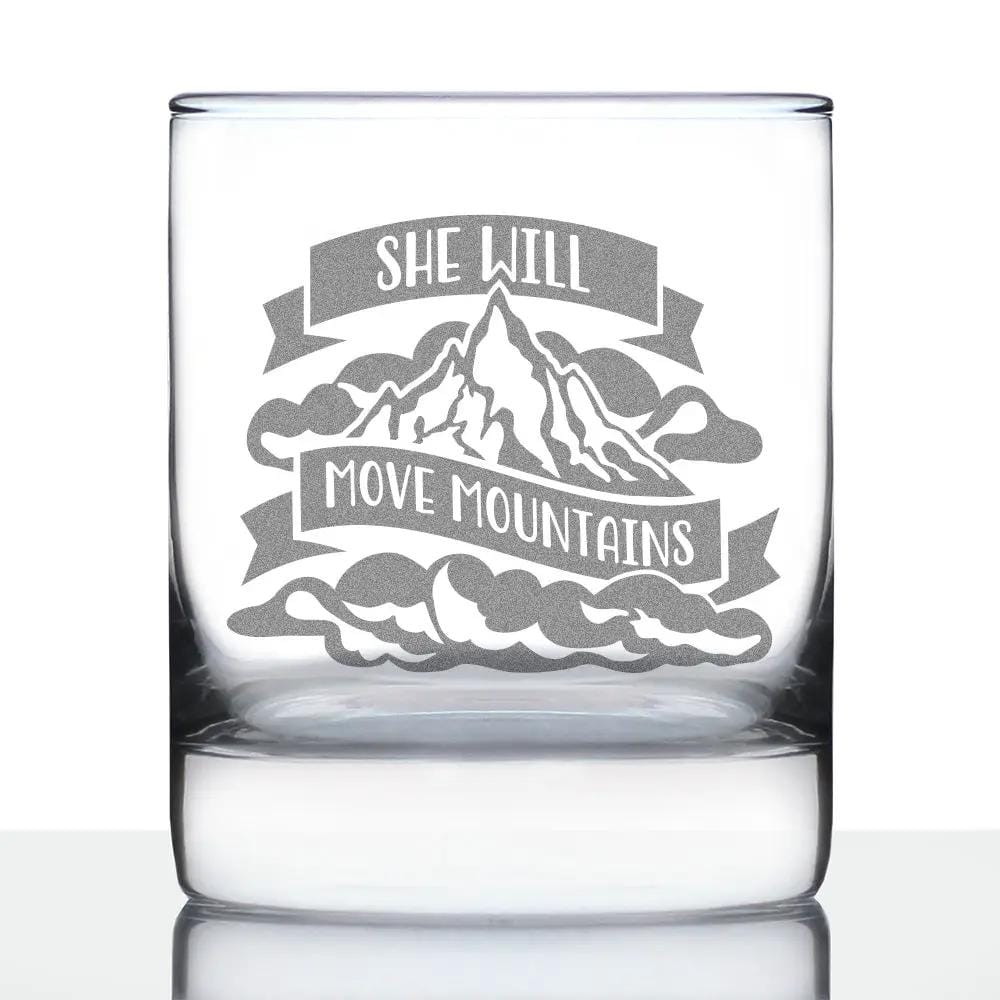 Whiskey Rocks Glass | Hand Etched Quote | 10 Oz Capacity